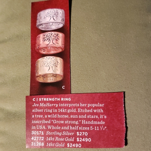 “Strong” Stamped S925 silver artistic band - Picture 13 of 13
